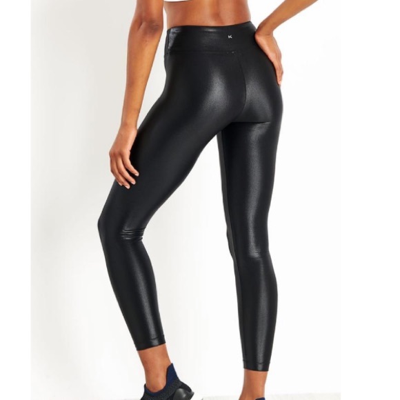 Koral NWT Black High Waisted Lustrous Leggings - Picture 4 of 13